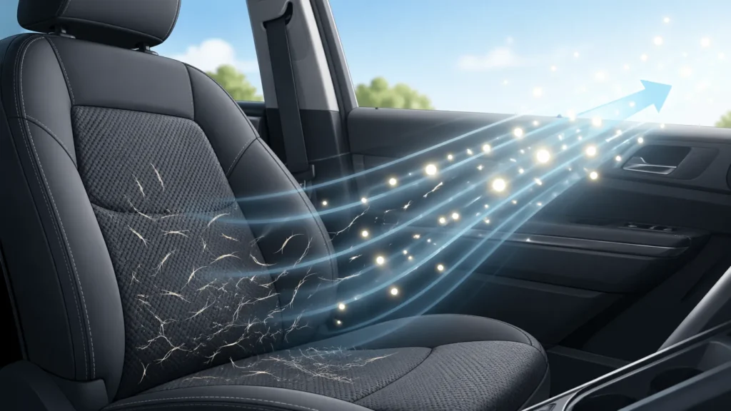 How Do You Get Dog Hair Out Of Car Seats